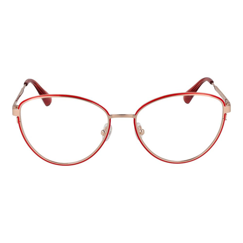 Max & Co Red Women Glasses Frame - Stylish Round Design