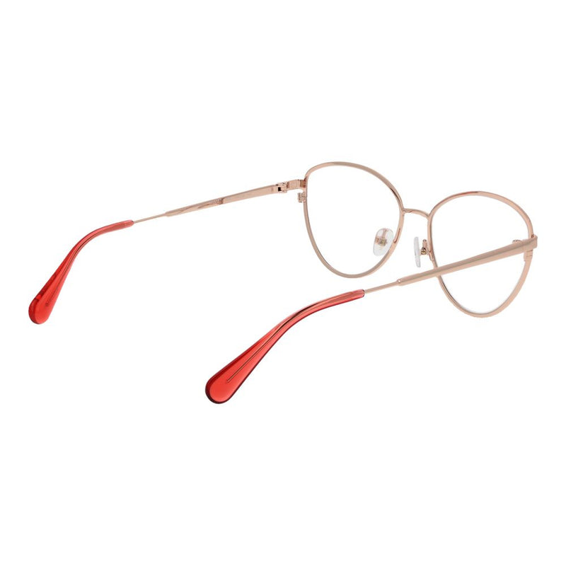 Max & Co Red Women Glasses Frame - Stylish Round Design