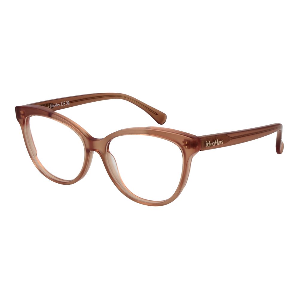 Max Mara Brown Cat Eye Glasses Frame for Women