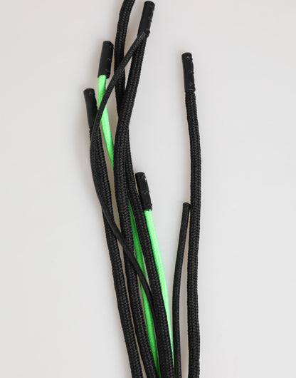 Porte-clés Dolce & Gabbana en ruban multicolore en polyester avec logo DG.