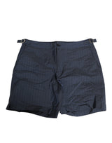 Short de bain pour homme Dolce &amp; Gabbana en polyester bleu marine à rayures.