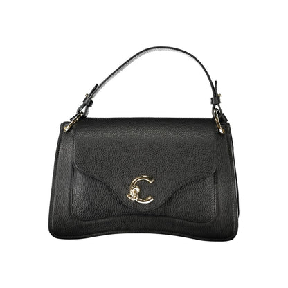 Sac à main en cuir noir Coccinelle