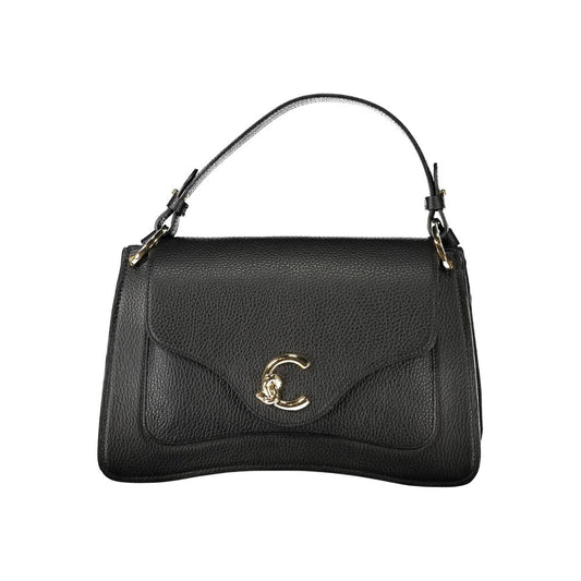 Sac à main en cuir noir Coccinelle