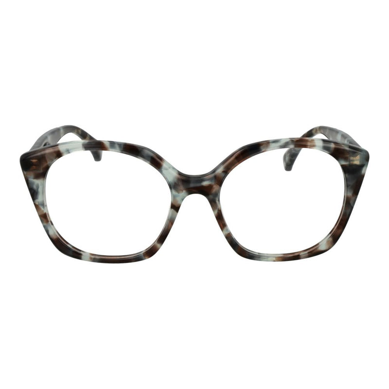 Max Mara Brown Women Glasses Frame - Geometric Elegance