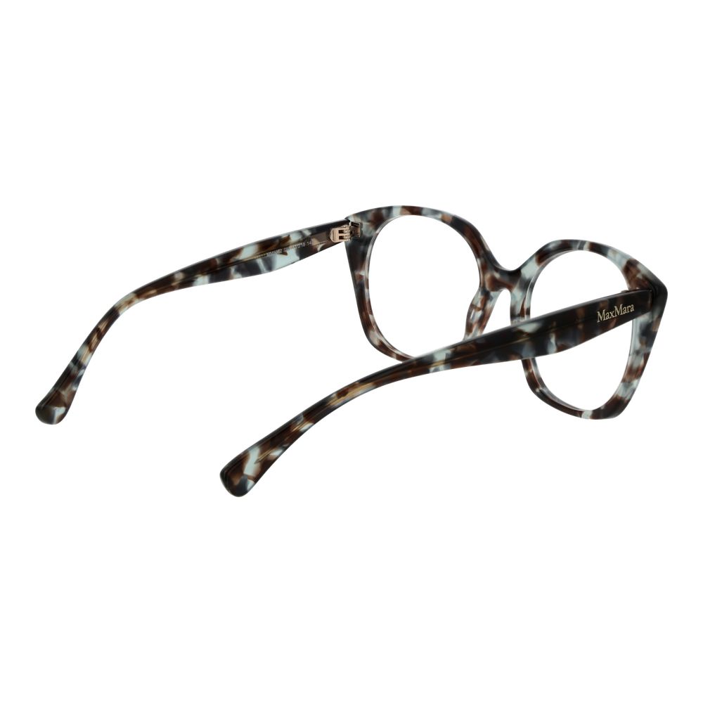 Max Mara Brown Women Glasses Frame - Stylish Geometric Design