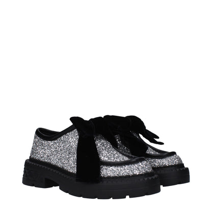 Mocassins à enfiler en plastique gris de Jimmy Choo