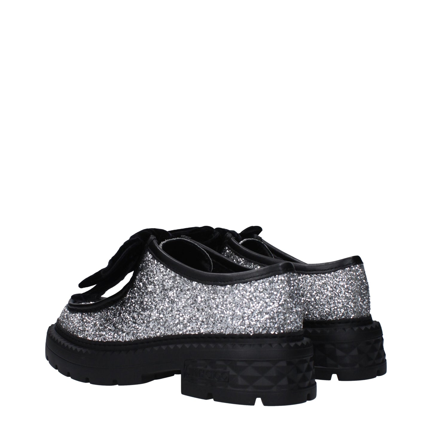 Mocassins à enfiler en plastique gris de Jimmy Choo