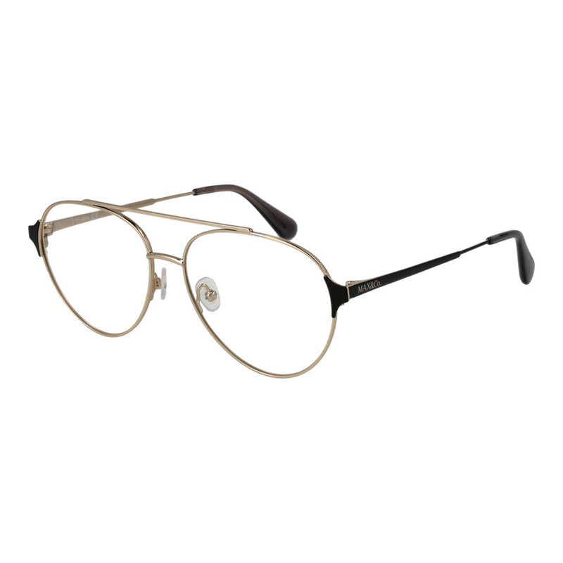 Max & Co Gold Women Glasses Frame - Aviator Style