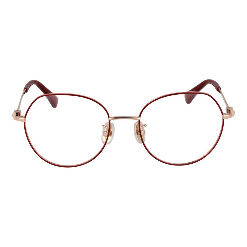 Max Mara Red Women Glasses Frame - Stylish and Elegant