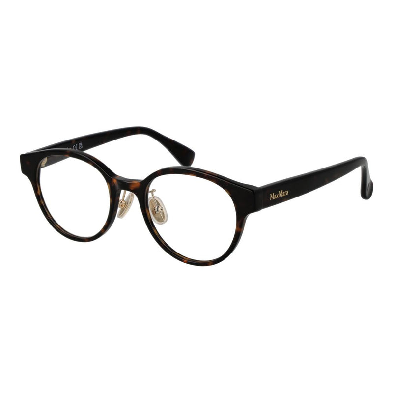 Max Mara Brown Women Glasses Frame - Stylish Acetate Design