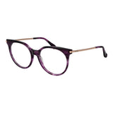 Max Mara Purple Women Glasses Frame - Elegant Acetate Eyewear