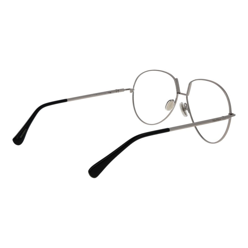 Max Mara Silver Women's Glasses Frame - Chic Aviator Style