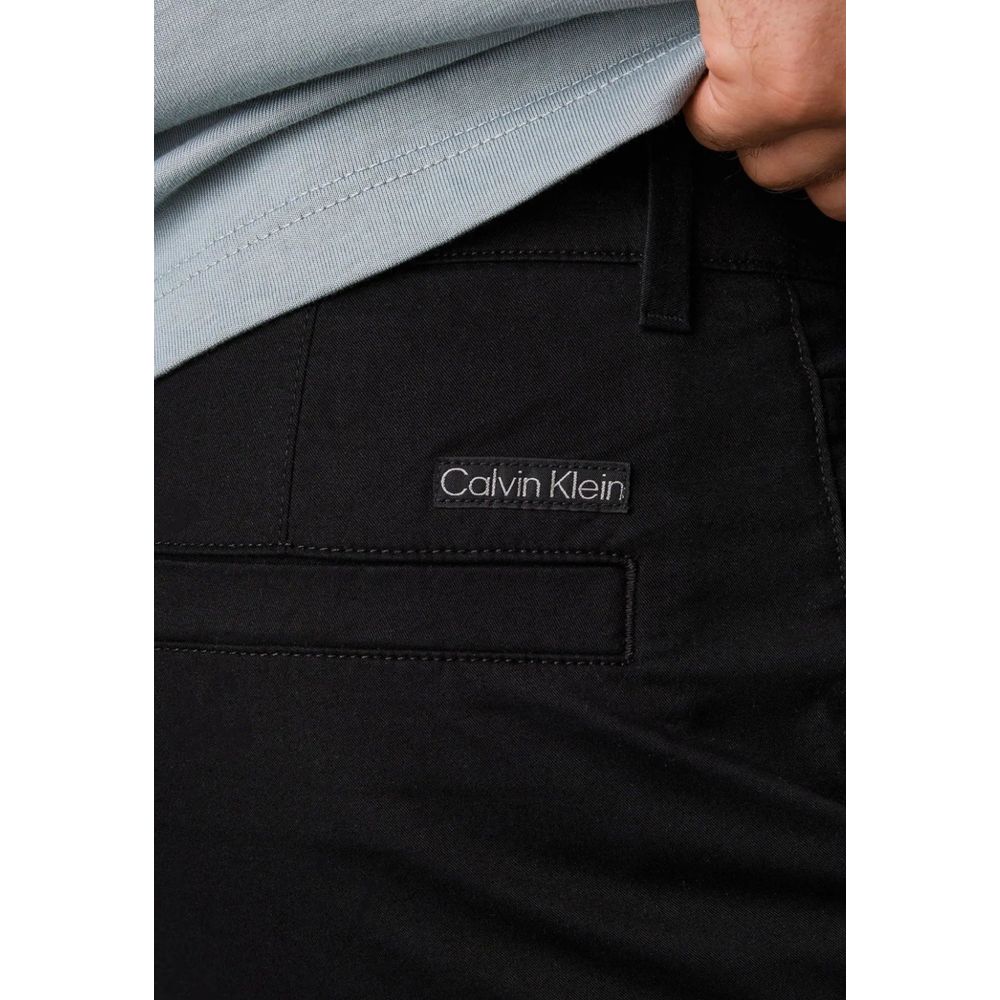 Pantalon TAPERED CHINO J30J326847 en coton recyclé Calvin Klein Jeans