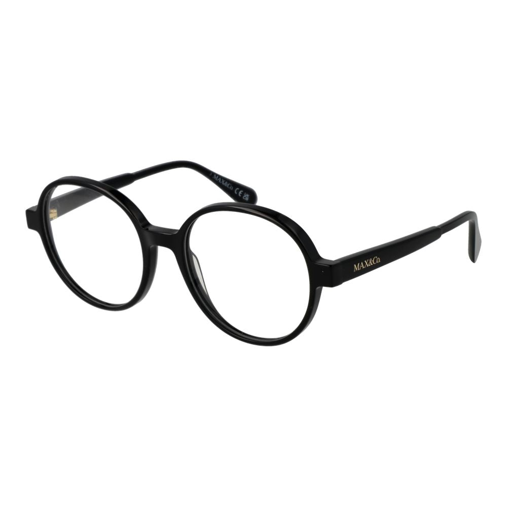 Max & Co Black Acetate Glasses (Frames) - Stylish and Durable