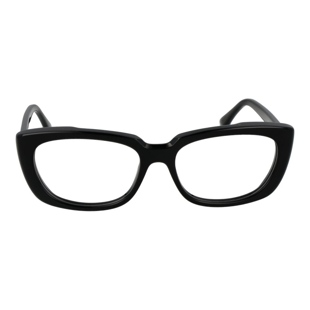Max Mara Black Women Glasses Frame - Stylish Acetate Eyewear