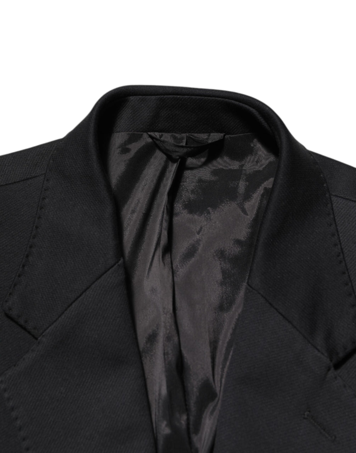 Dolce &amp; Gabbana Veste, manteau, blazer, costume pour homme en coton bleu foncé