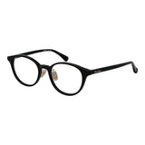 Max Mara Black Women Glasses Frame - Elegant Acetate Design