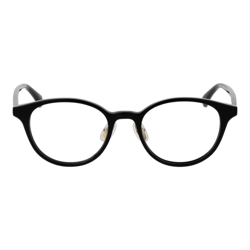 Max Mara Black Women Glasses Frame - Elegant Acetate Design