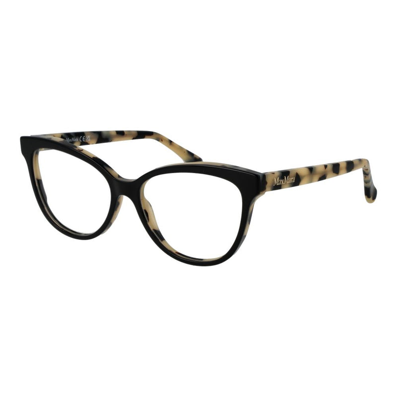 Max Mara Black Cat Eye Glasses Frame for Women