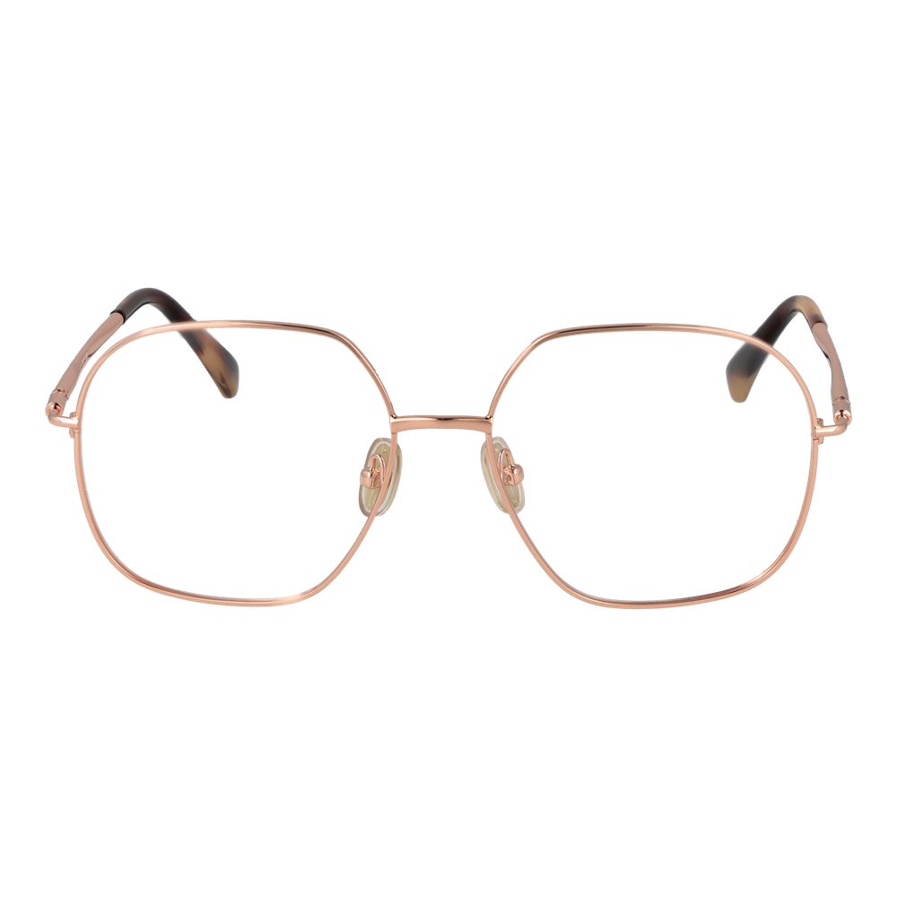 Monture de lunettes pour femme Max Mara, or rose