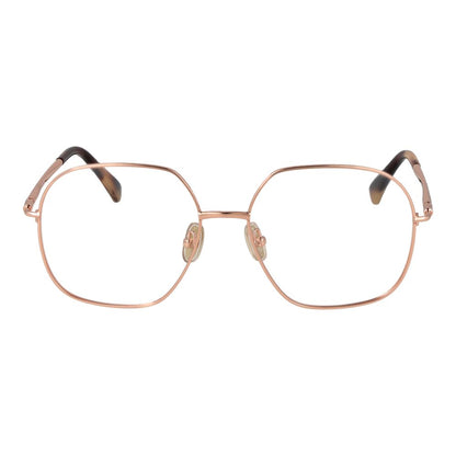 Monture de lunettes pour femme Max Mara, or rose