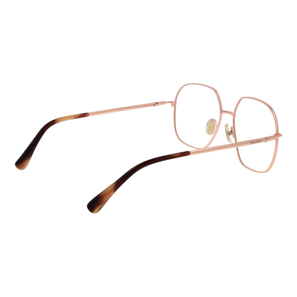 Monture de lunettes pour femme Max Mara, or rose