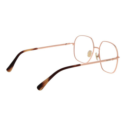 Monture de lunettes pour femme Max Mara, or rose