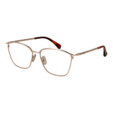 Max Mara Rose Gold Women's Glasses Frame - Elegant Eyewear