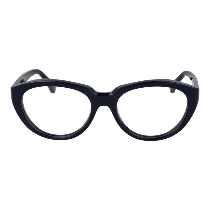 Max Mara Blue Women Glasses Frame - Chic Cat-Eye Style
