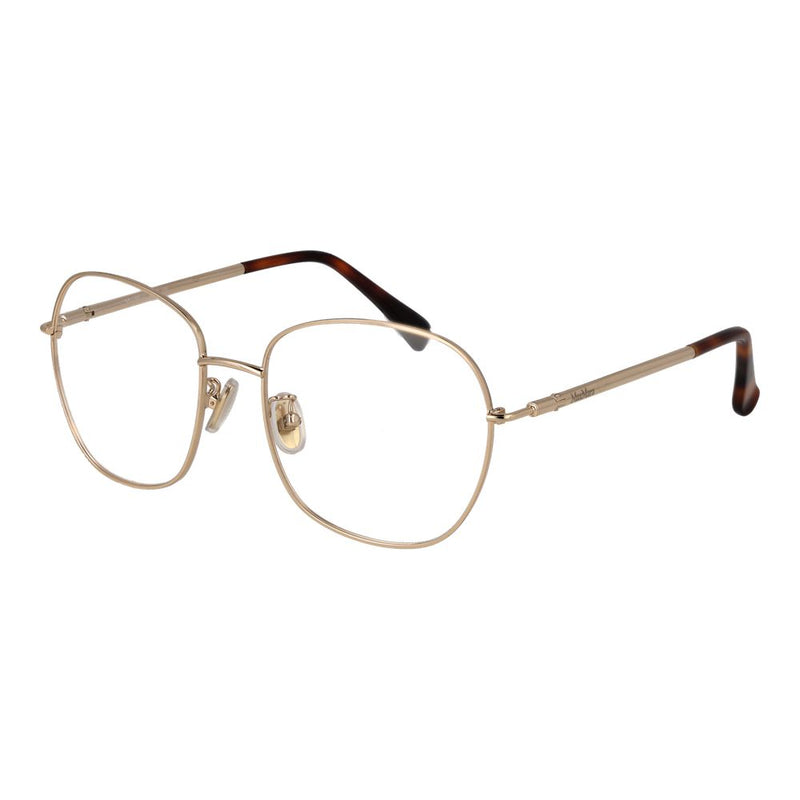 Max Mara Gold Women Glasses Frame - Élégance et Style Papillon