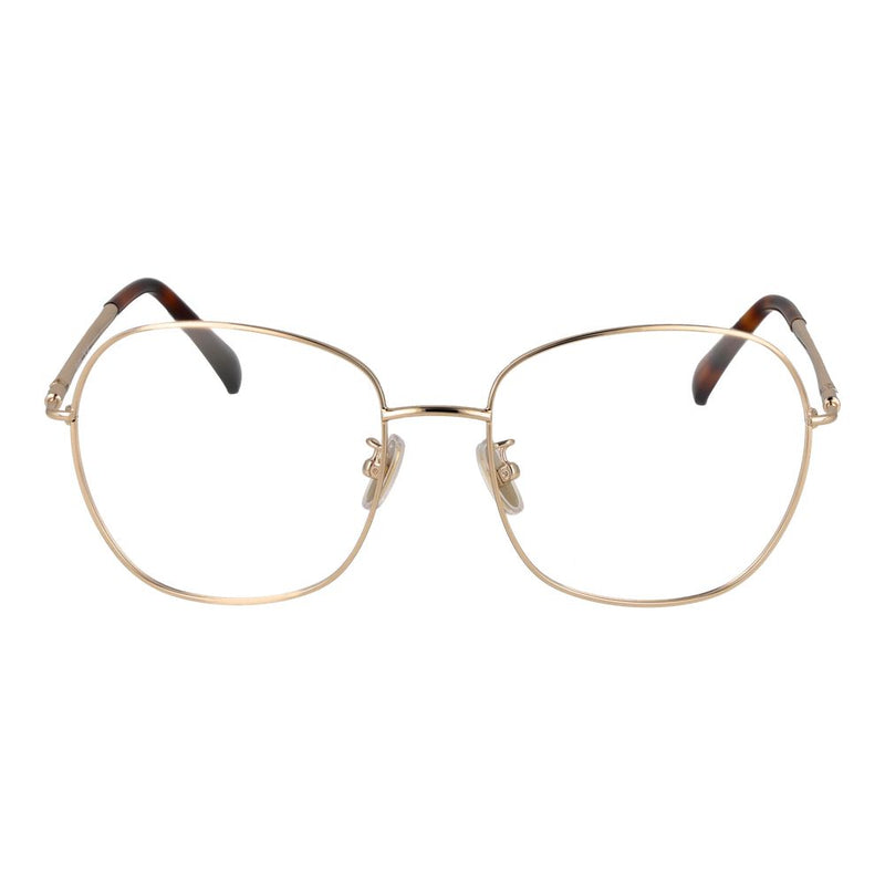 Max Mara Gold Women Glasses Frame - Élégance et Style Papillon