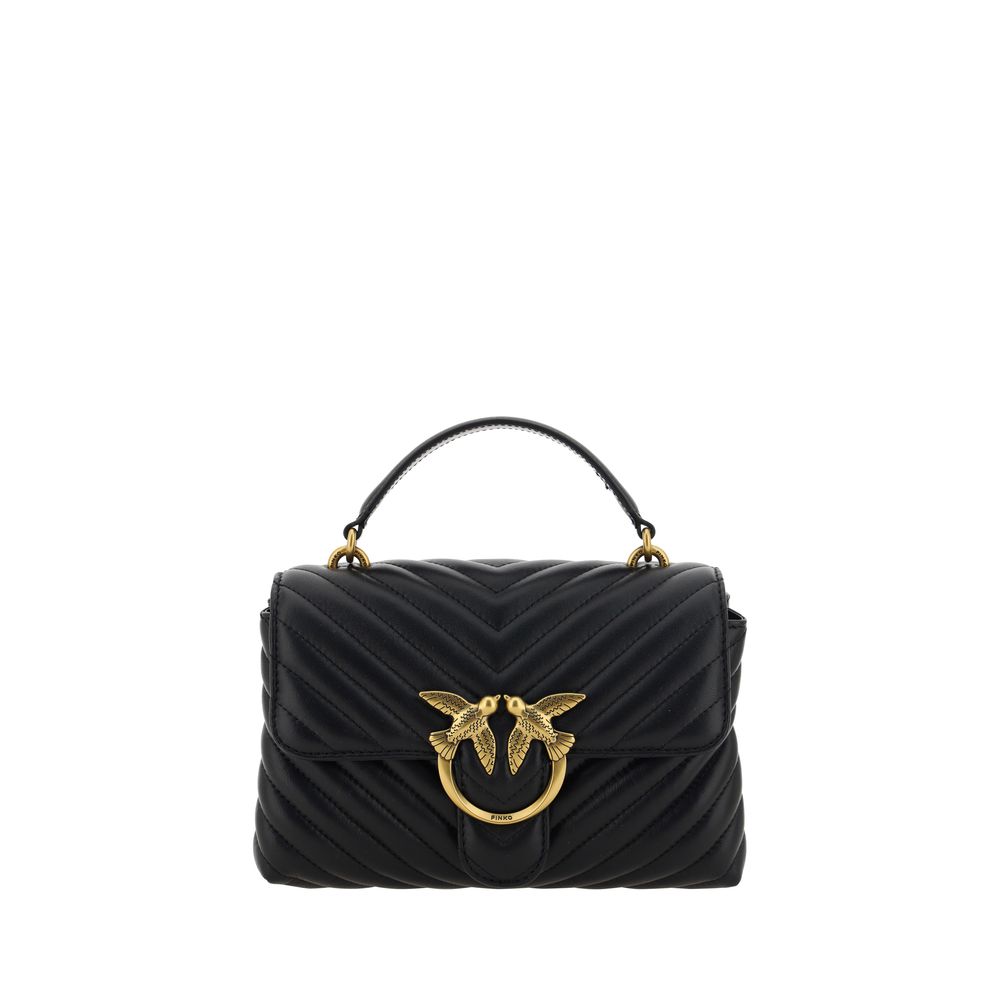 PINKO Love Lady Mini Handbag - Élégance en Cuir de Veau