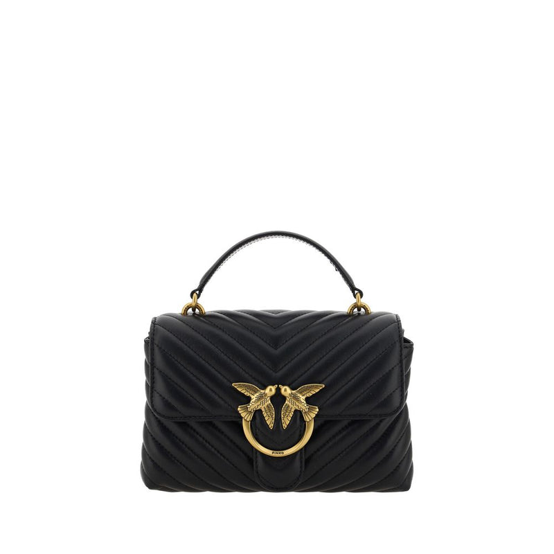 PINKO Love Lady Mini Handbag - Élégance en Cuir de Veau