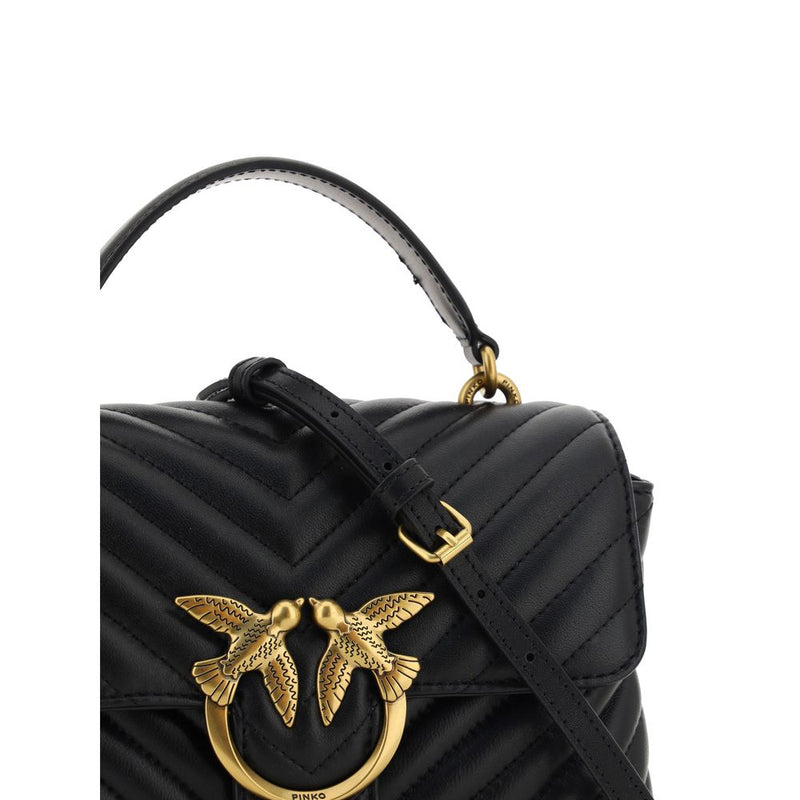 PINKO Love Lady Mini Handbag - Élégance en Cuir de Veau