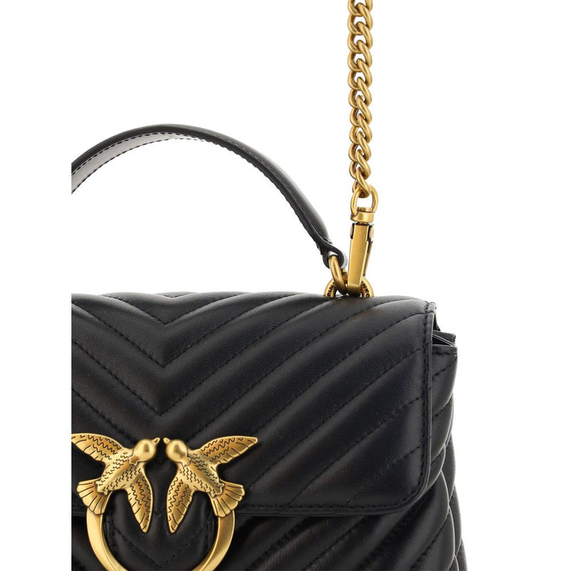 PINKO Love Lady Mini Handbag - Élégance en Cuir de Veau