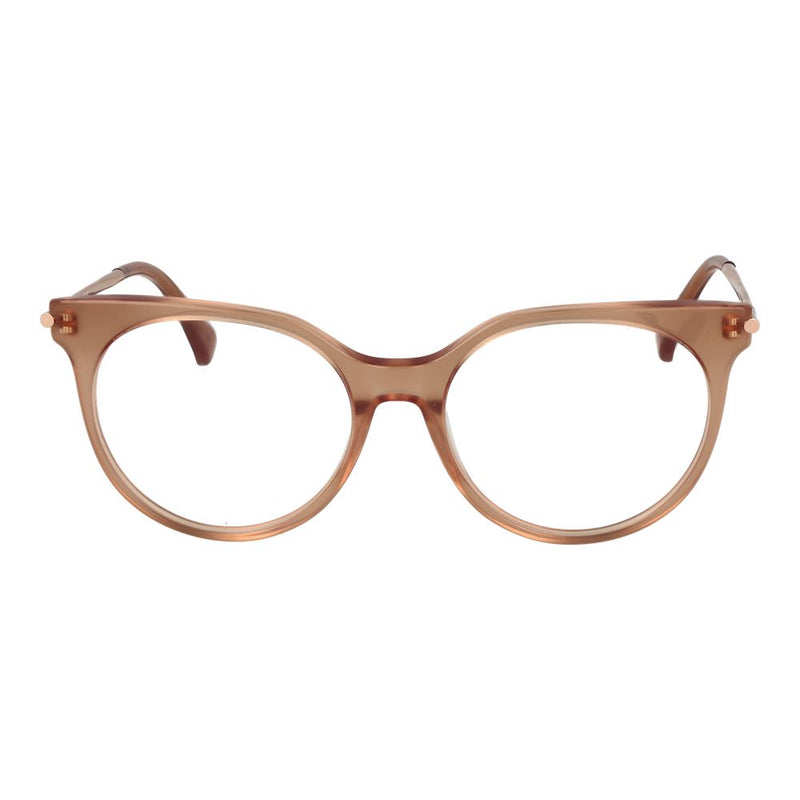 Max Mara Pink Women Glasses Frame - Elegant Acetate Design