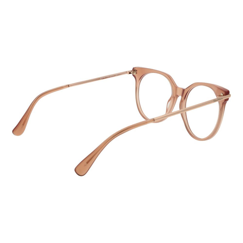 Max Mara Pink Women Glasses Frame - Elegant Acetate Design
