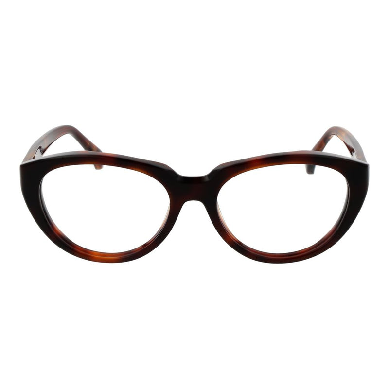 Max Mara Brown Women Glasses Frame - Chic Cat-Eye Design