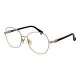 Max Mara Gold Women Glasses Frame - Chic Eyewear for Any Occasion
