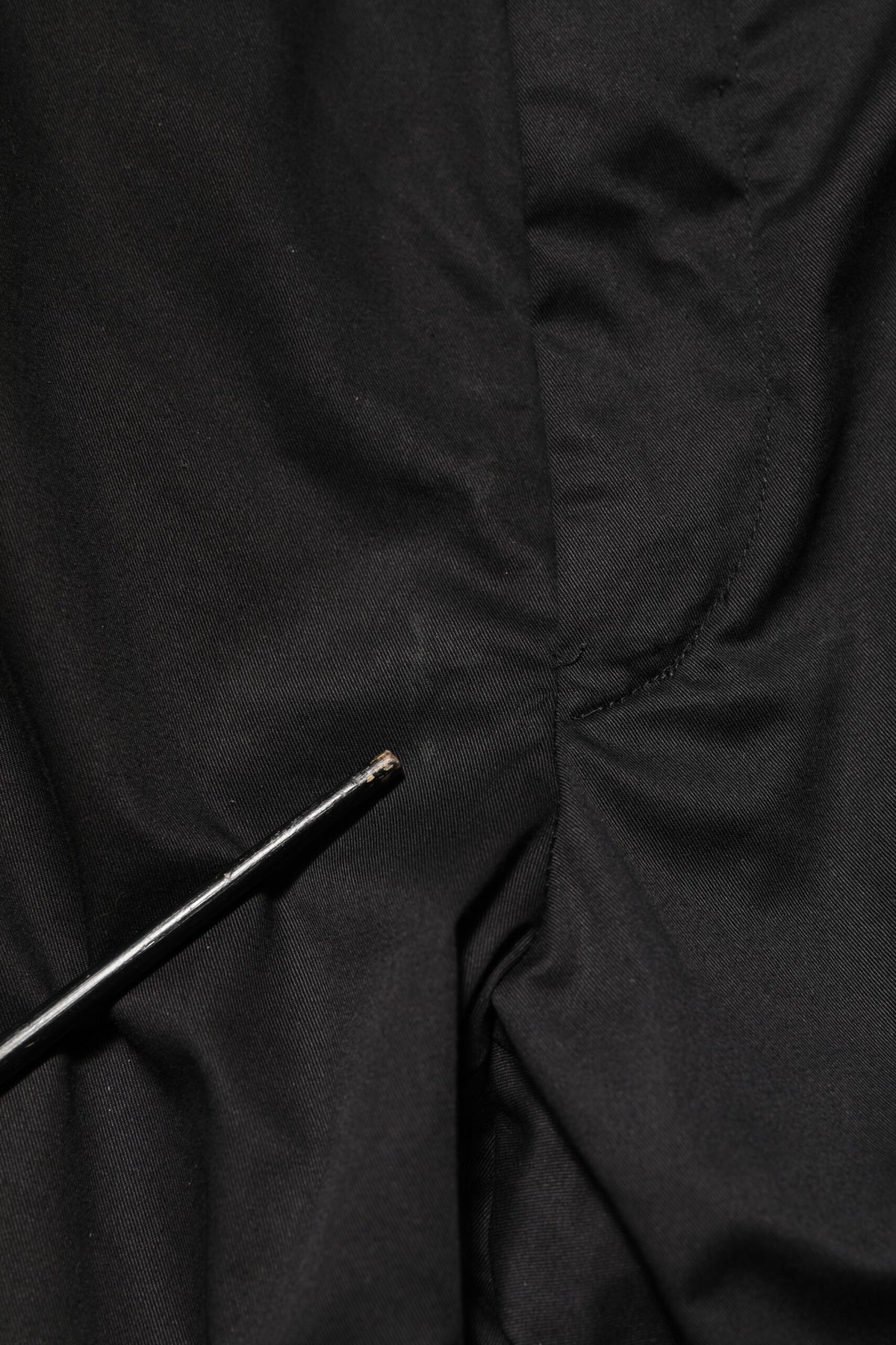 Pantalon tailleur noir en coton pour homme, coupe fuselée, Dolce &amp; Gabbana