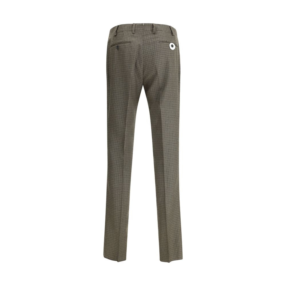 Pantalon à carreaux pied-de-poule de Germano
