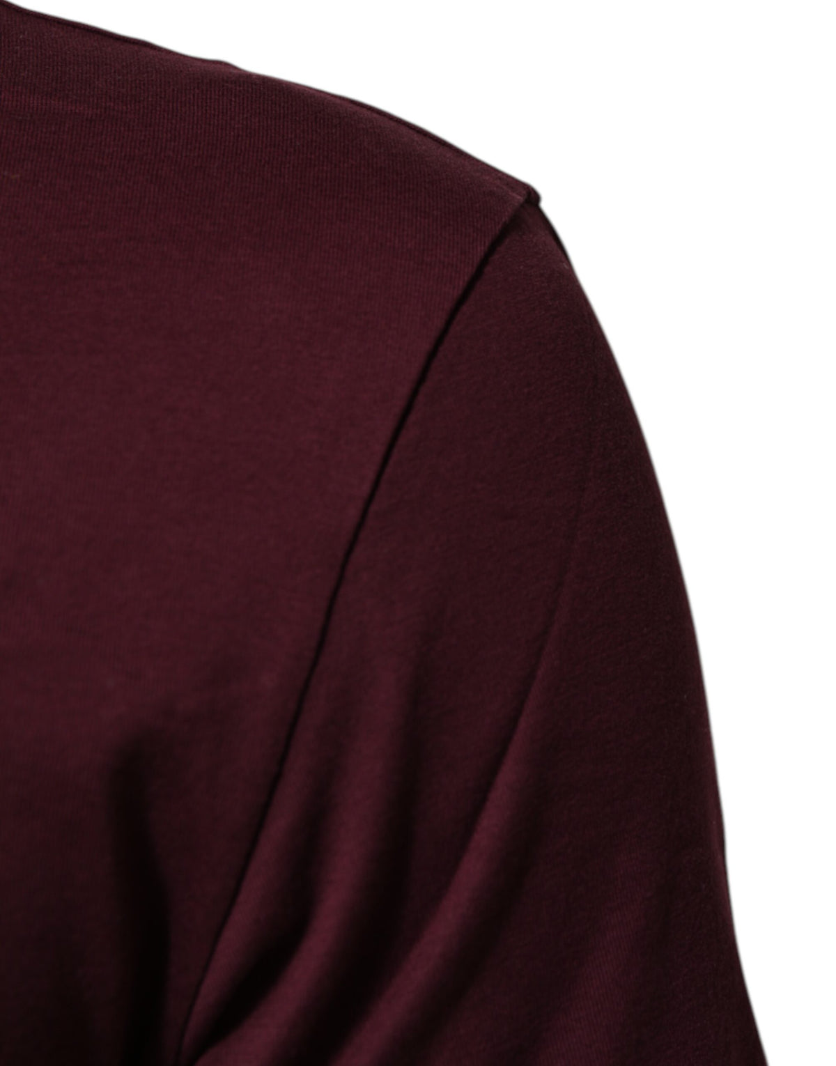 T-shirt en coton bordeaux avec logo DG Super King de Dolce &amp; Gabbana