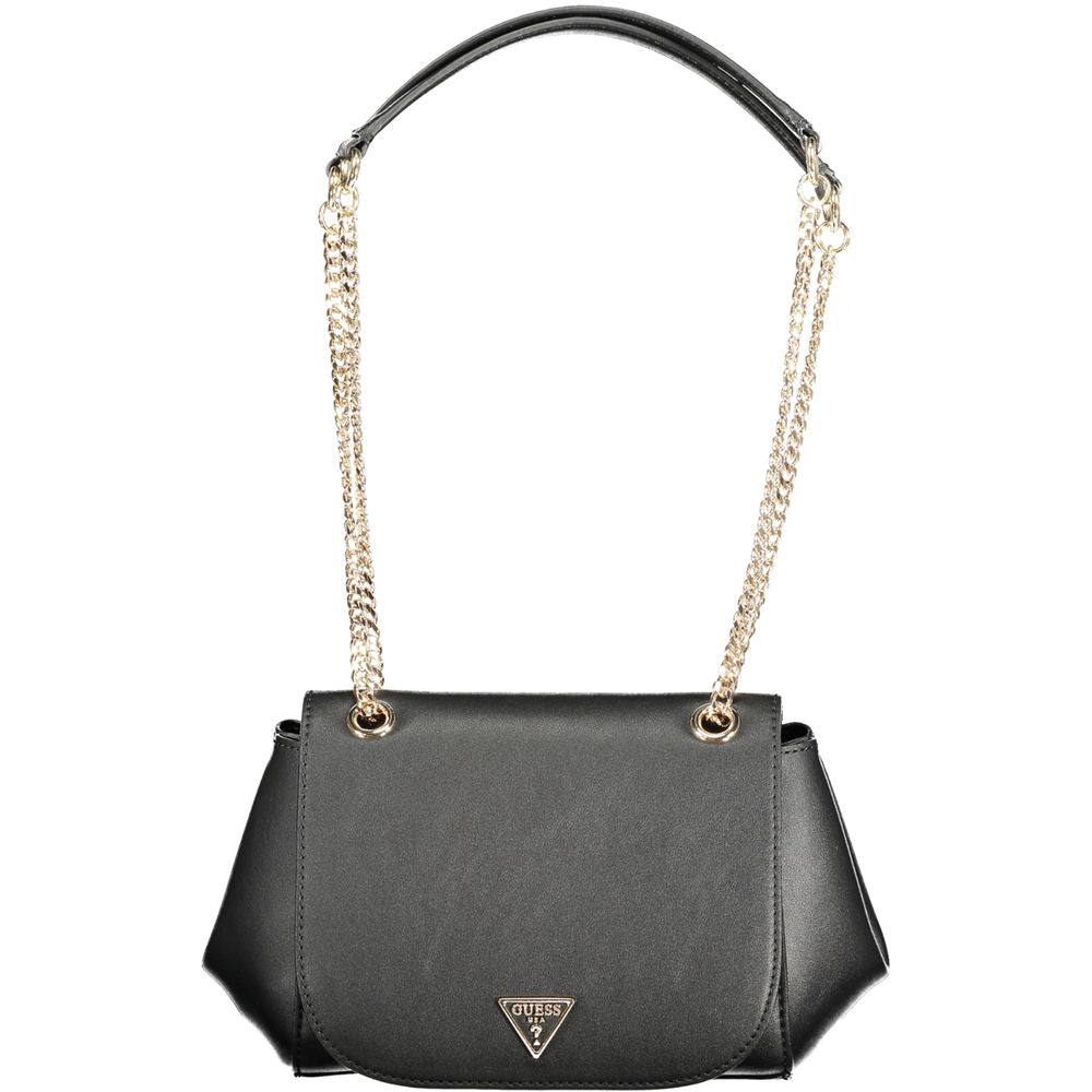 Guess Jeans Black Polyethylene Talent Handbag