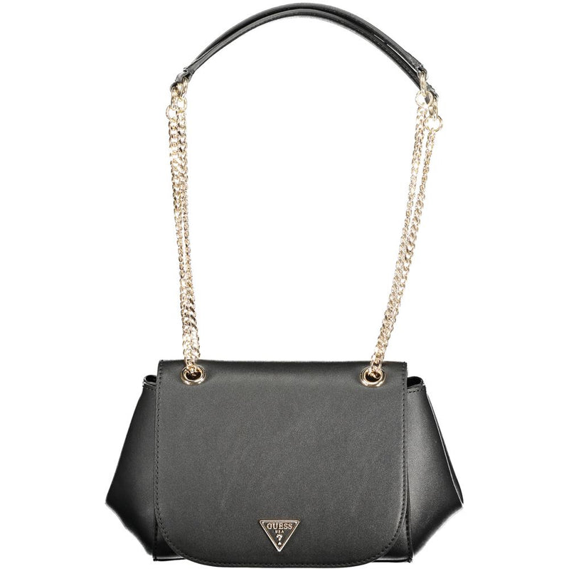 Guess Jeans Black Polyethylene Talent Handbag