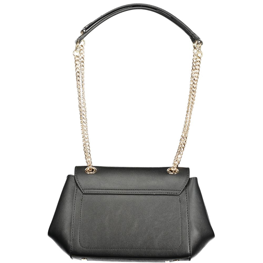Guess Jeans Black Polyethylene Talent Handbag