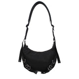 Sac à bandoulière en nylon noir Givenchy