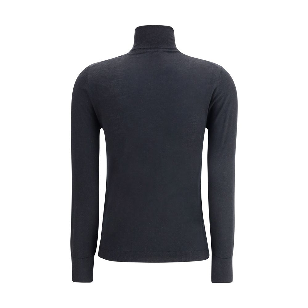 Pull col montant en cachemire Allude