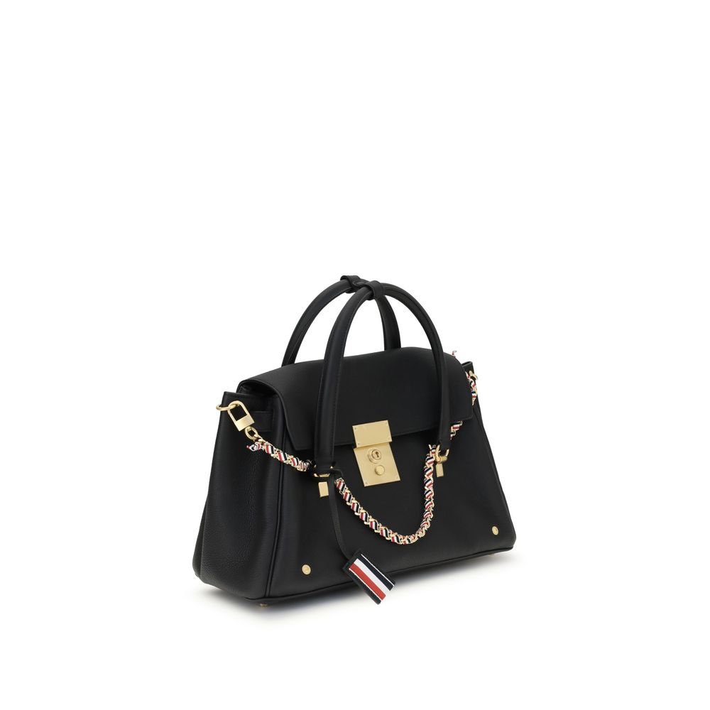 Thom Browne Mrs. Thom Handbag - Cuir Grainé Élégant