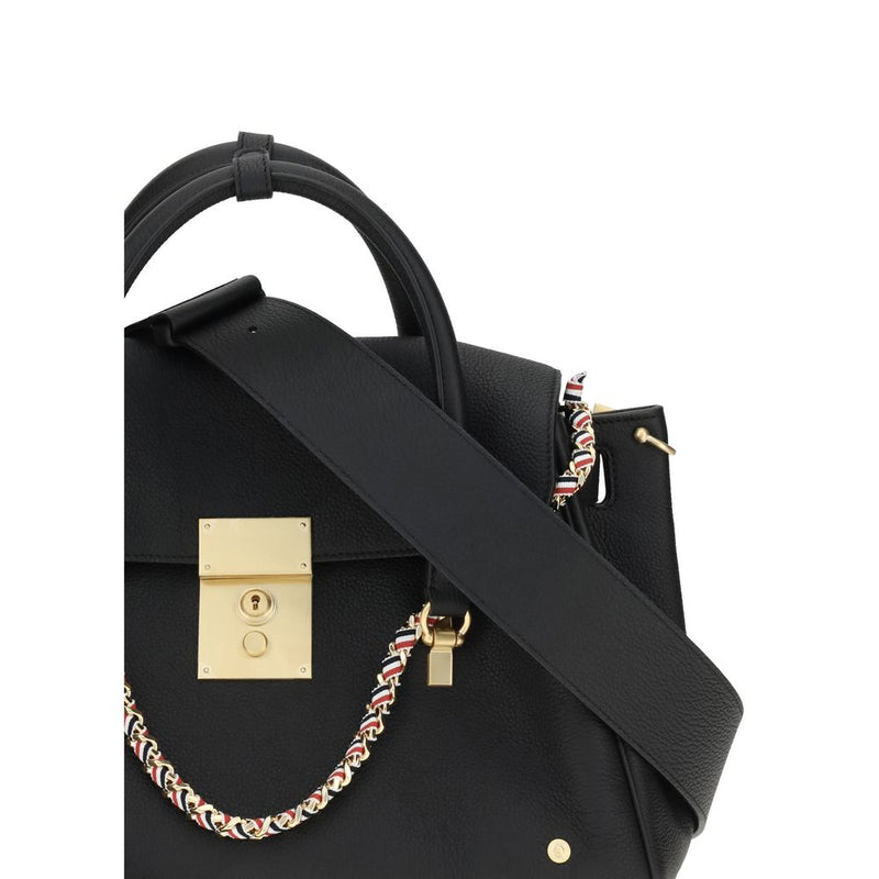 Thom Browne Mrs. Thom Handbag - Cuir Grainé Élégant