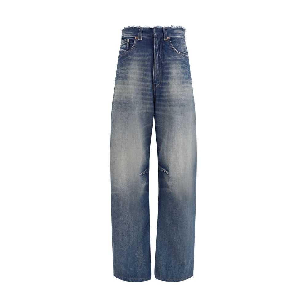 Jeans à jambes larges MM6